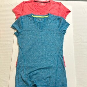 MTA Sport Shirts - Size Small Quantity 2 one blue and one pink